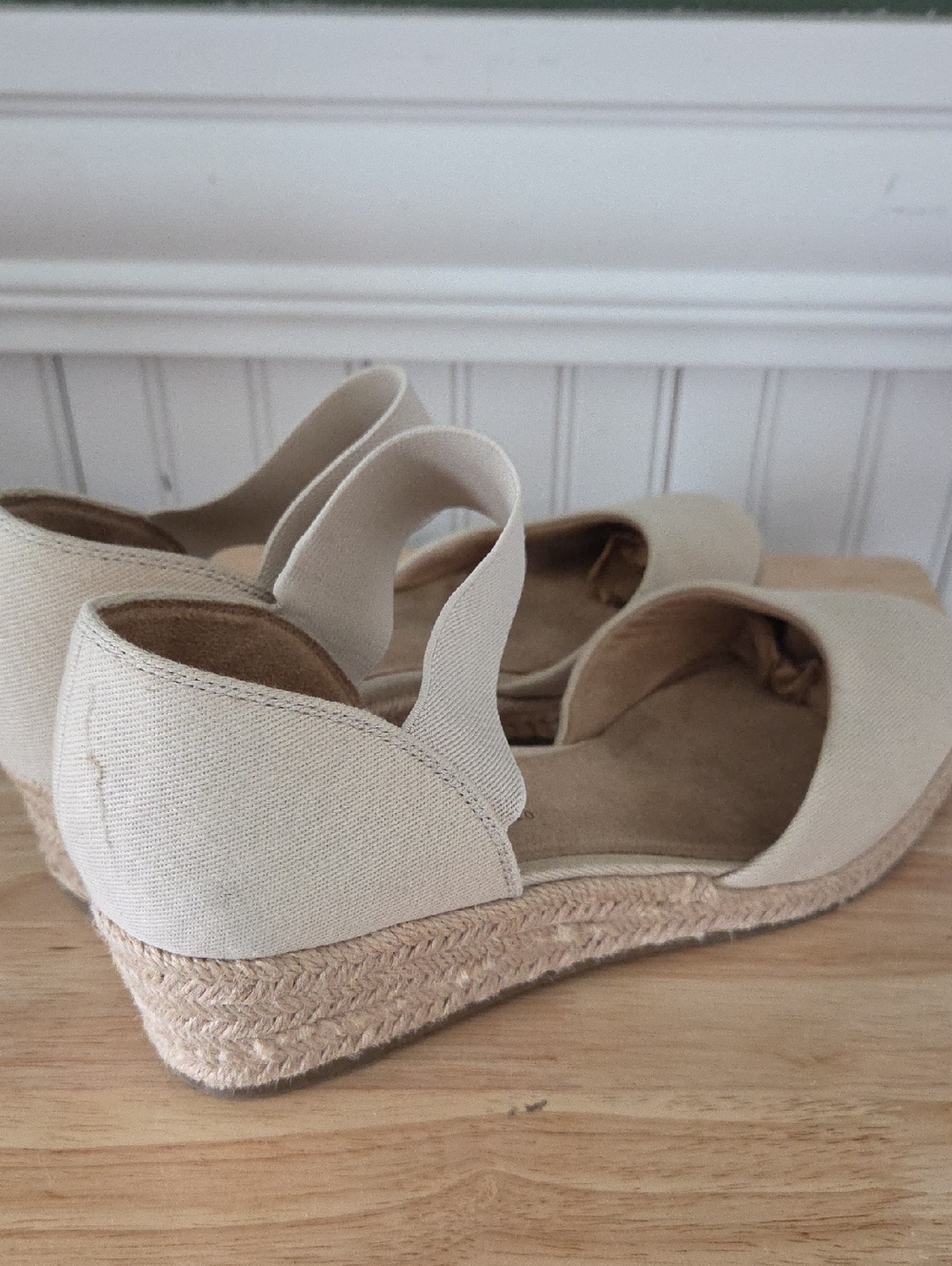 Life Stride Womens Kaylee Espidrille Wedge Shoe 8.5